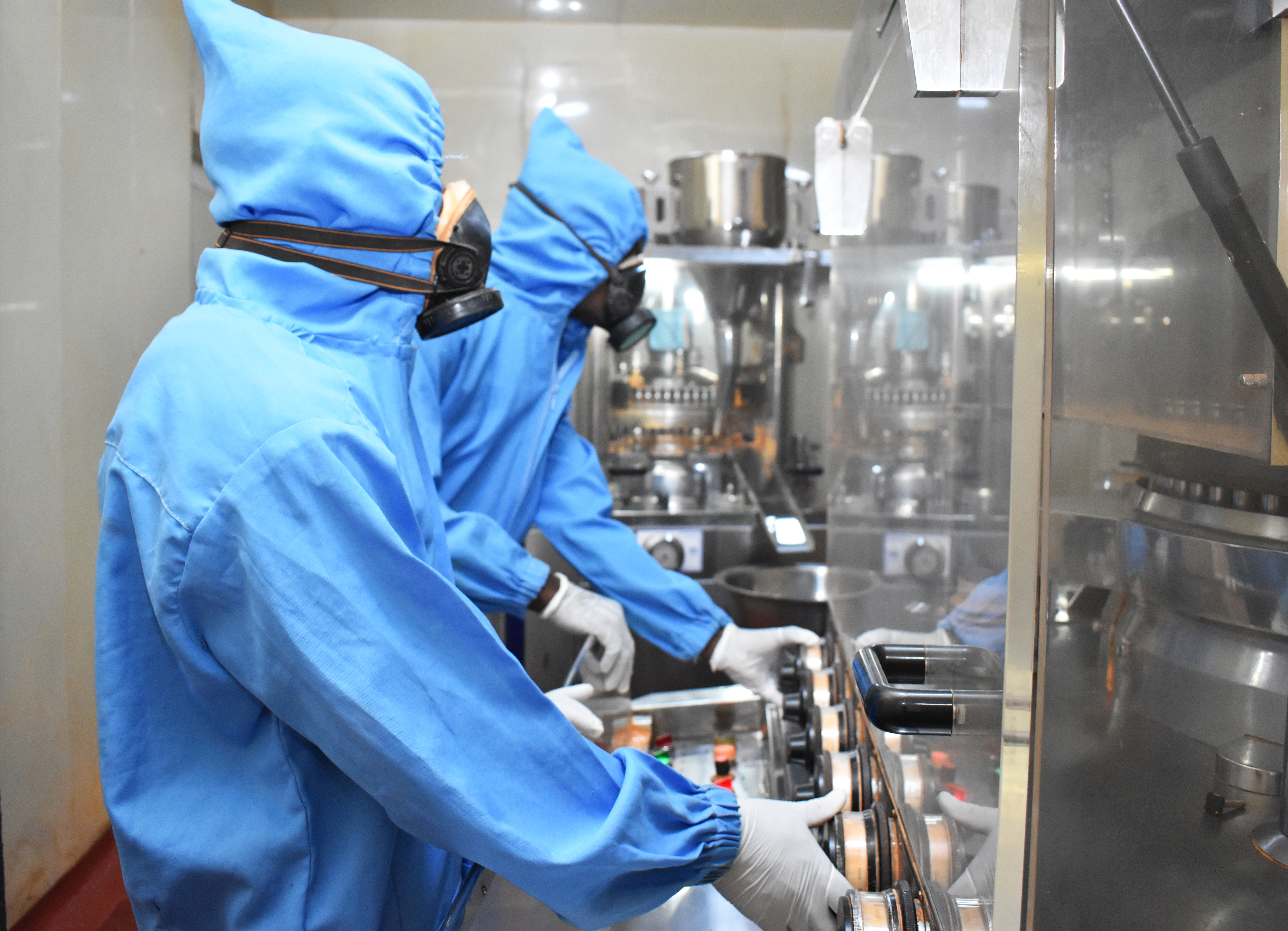 Modern Pharmaceutical Manufacturing Facility